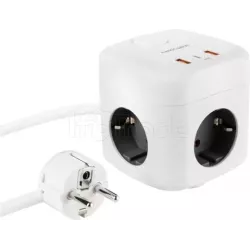 MultipriseNanocableGaN x 3 prises + x 2 USB-A + x 1… | MonPC.Store