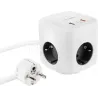 MultipriseNanocableGaN x 3 prises + x 2 USB-A + x 1… | MonPC.Store