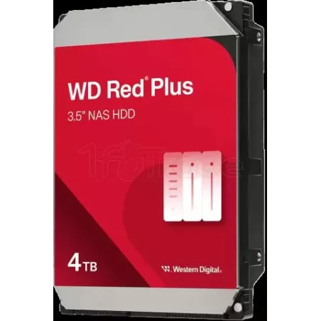 Disque Dur 3,5"Western DigitalRed PlusNAS 4To 128Mo… | MonPC.Store