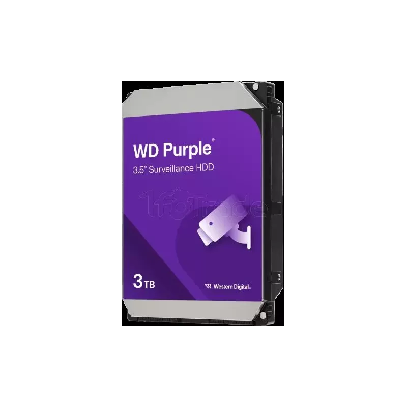 Disque Dur 3,5"Western DigitalPurple Surveillance3To… | MonPC.Store