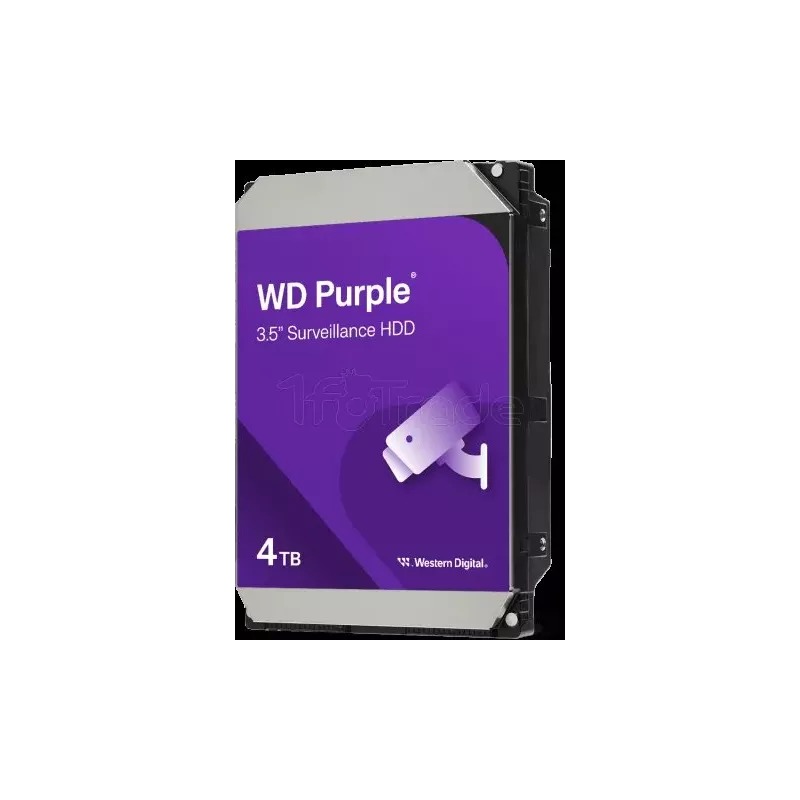 Disque Dur 3,5"Western DigitalPurple Surveillance4To… | MonPC.Store