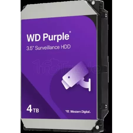 Disque Dur 3,5"Western DigitalPurple Surveillance4To… | MonPC.Store
