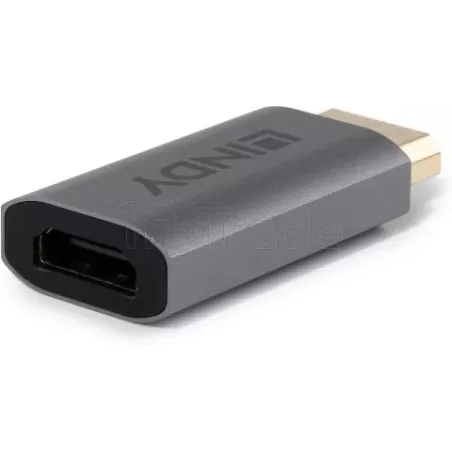 ConvertisseurLindyDisplayPort vers HDMI 8k (Gris) | MonPC.Store