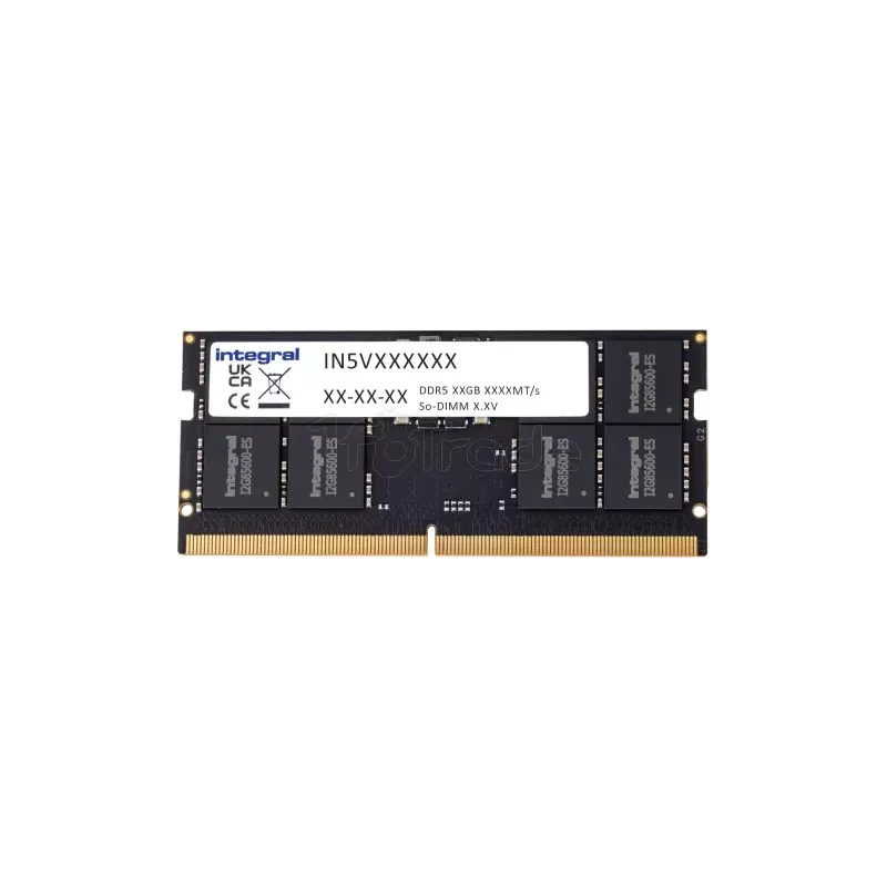 Barrette mémoire 16Go SODIMM DDR5Integral4800 MHz (vert) | MonPC.Store