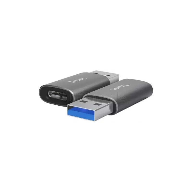 Adaptateur USB 3.2 Type CTrustvers USB Type A M/F (Gris) | MonPC.Store