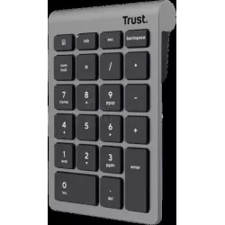 Pavé NumériqueTrustsans fil Xalas (Noir) | MonPC.Store