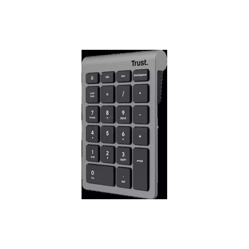 Pavé NumériqueTrustsans fil Xalas (Noir) | MonPC.Store