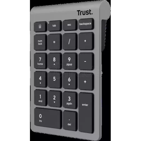 Pavé NumériqueTrustsans fil Xalas (Noir) | MonPC.Store