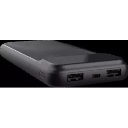 Batterie externe USBTrustAvala - 10000mAh (Noir) | MonPC.Store