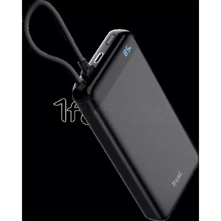 Batterie externe USBTrustFiera - 20000mAh (Noir) | MonPC.Store