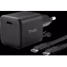 Chargeur secteurTrustMaxo USB-C 65W avec cable (Noir) | MonPC.Store