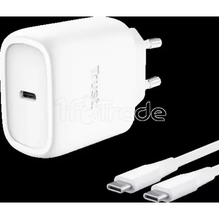 Chargeur secteurTrustMaxo 1x port USB-C - 45W- Cable… | MonPC.Store