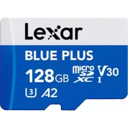 Carte mémoire Micro SDLexarBlue Plus- 128Go | MonPC.Store