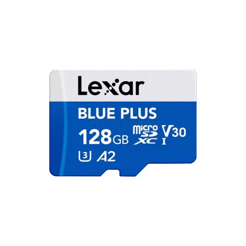 Carte mémoire Micro SDLexarBlue Plus- 128Go | MonPC.Store