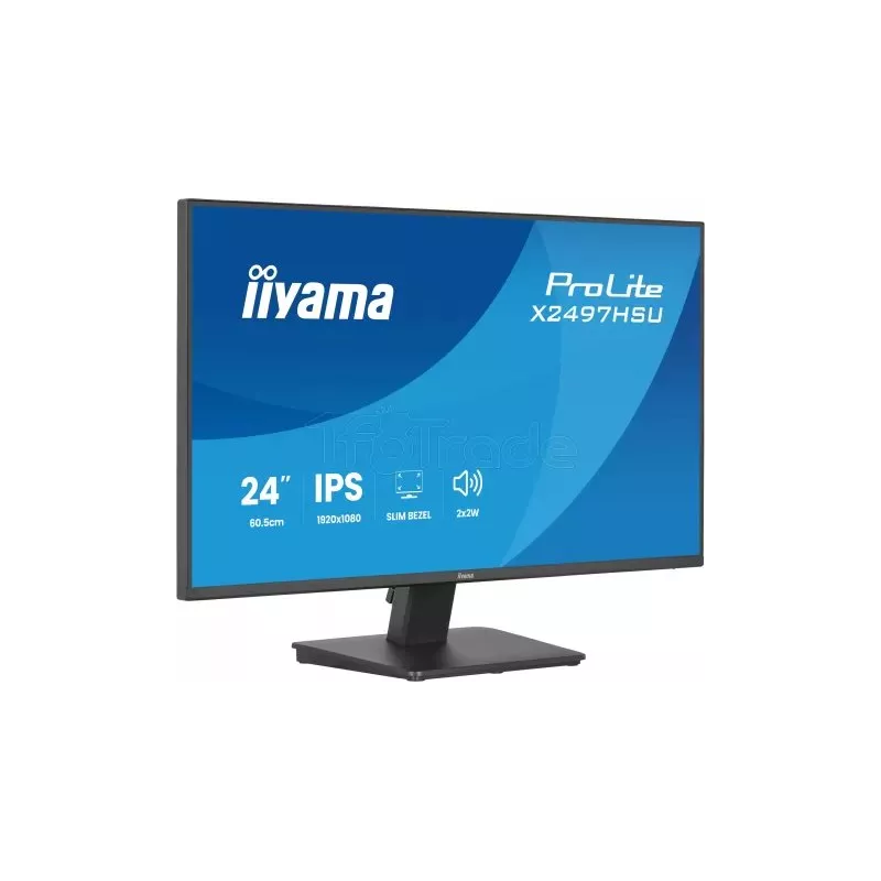 Ecran 24"IiyamaProLiteX2497HSU-B1 Full HD 120Hz (Noir) | MonPC.Store