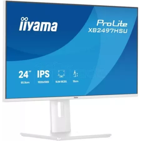 Ecran 24"IiyamaProLiteXB2497HSU-W1 Full HD 120Hz (Blanc) | MonPC.Store