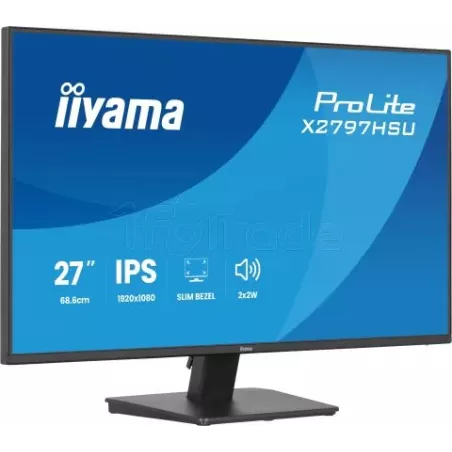 Ecran 27"IiyamaProLiteX2797HSU-B1 Full HD 120Hz (Noir) | MonPC.Store