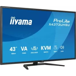 Ecran 43"IiyamaProLiteX4373UHSU-B2 4K Ultra HD (Noir) | MonPC.Store