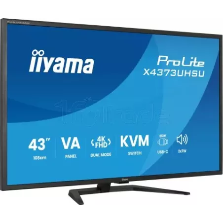 Ecran 43"IiyamaProLiteX4373UHSU-B2 4K Ultra HD (Noir) | MonPC.Store