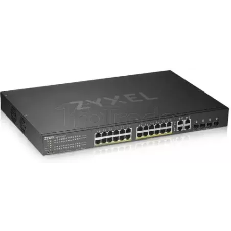 Switch réseau ethernet GigabitZyxelGS1920HP v2 - 24… | MonPC.Store