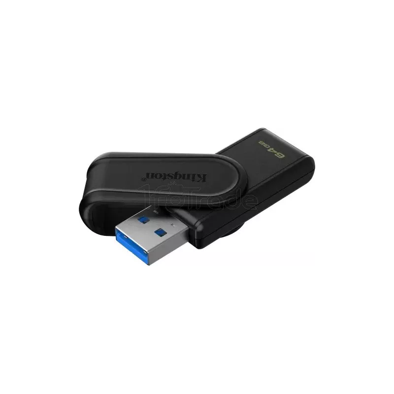 Clé USB 3.2KingstonDataTraveler Exodia S- 64Go (Noir) | MonPC.Store