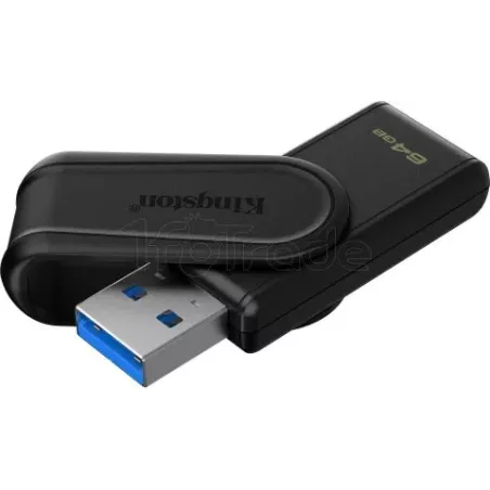 Clé USB 3.2KingstonDataTraveler Exodia S- 64Go (Noir) | MonPC.Store
