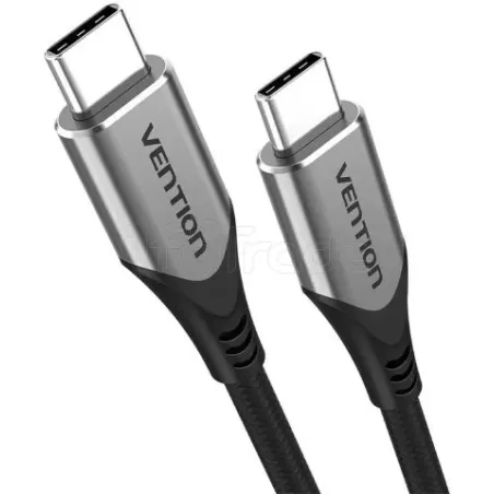 CableVentionUSB-C M/M 1m 60W (Noir/Gris) | MonPC.Store