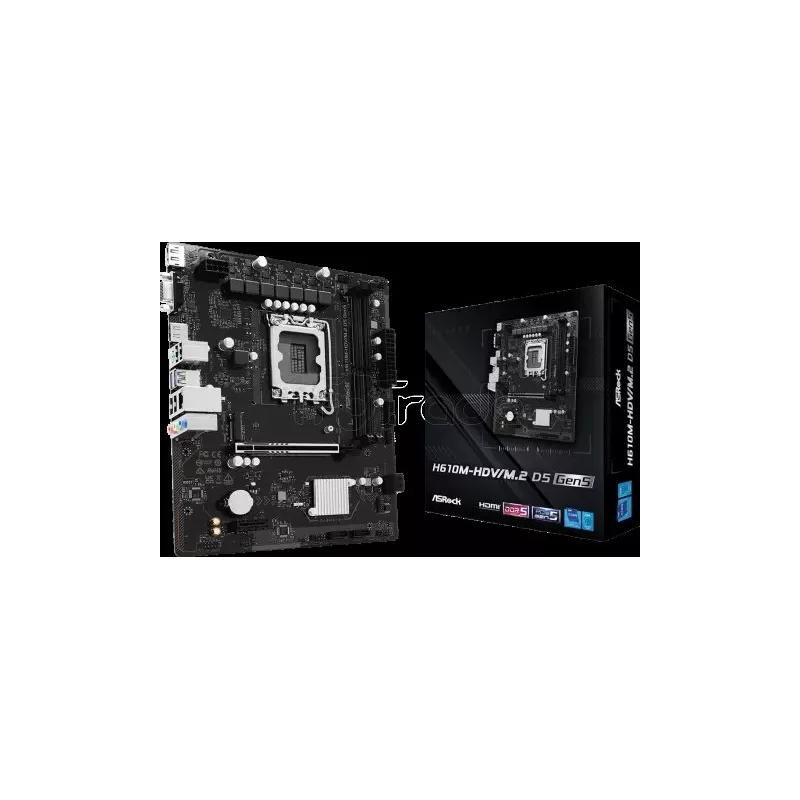 Carte MèreASRockH610M-HDV/M.2 D5 Gen5 (Intel LGA 1700)… | MonPC.Store