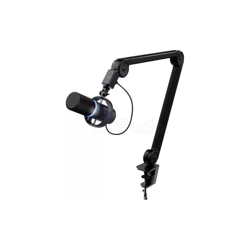 MicrophoneTrustGXT 255+ Onyxavec bras de montage (Noir) | MonPC.Store