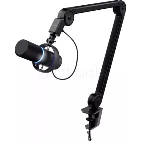 MicrophoneTrustGXT 255+ Onyxavec bras de montage (Noir) | MonPC.Store