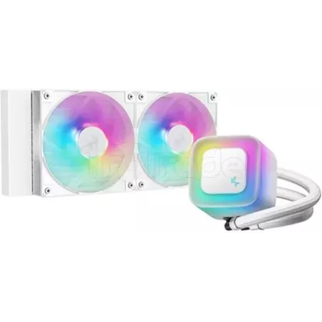 Kit Watercooling AIODeepCoolLE V2 RGB - 240mm (Blanc) | MonPC.Store