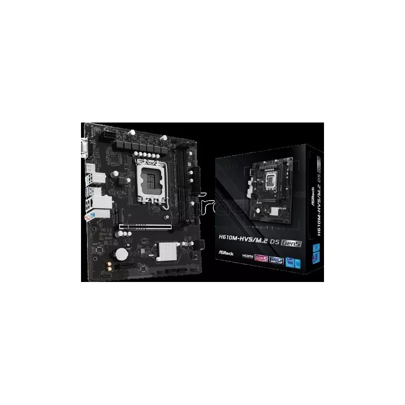 Carte MèreASRockH610M-HVS/M.2 D5 Gen5 (Intel LGA 1700)… | MonPC.Store