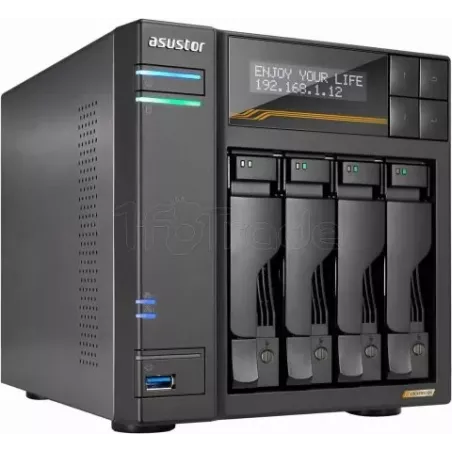 Serveur NASAsustorLockerstor 4 Gen2AS-6704T v2 - 4… | MonPC.Store