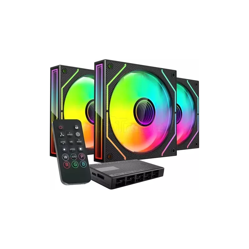 Lot de 3 Ventilateurs boitierMars GamingMF-3DProKit… | MonPC.Store