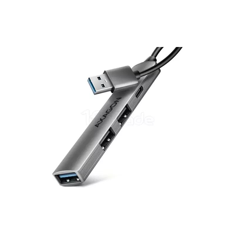 Hub USB-A 3.2AxagonHUE-STA - 4 ports (Gris) | MonPC.Store