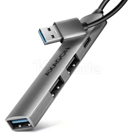 Hub USB-A 3.2AxagonHUE-STA - 4 ports (Gris) | MonPC.Store
