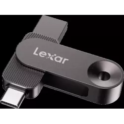 Clé USB-A/C 3.2LexarJumpDrive SSDual Drive D500- 128Go… | MonPC.Store