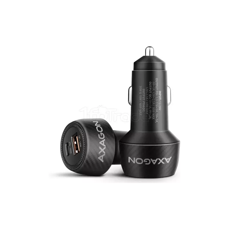Chargeur Allume CigareAxagonPWC-PQ48 - 2x USB-A/C 48W… | MonPC.Store