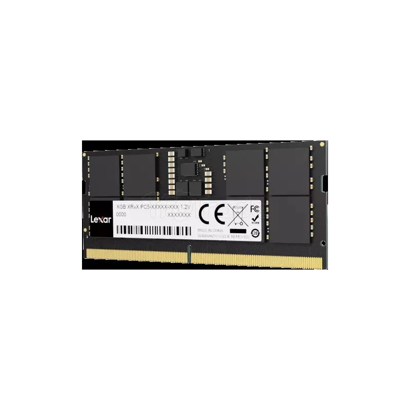 Barrette mémoire 24Go SODIMM DDR5Lexar5600MHz (Noir)… | MonPC.Store