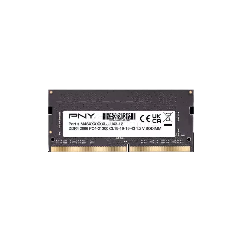 Barrette mémoire 16Go SODIMM DDR4PNYPerformance2666Mhz… | MonPC.Store