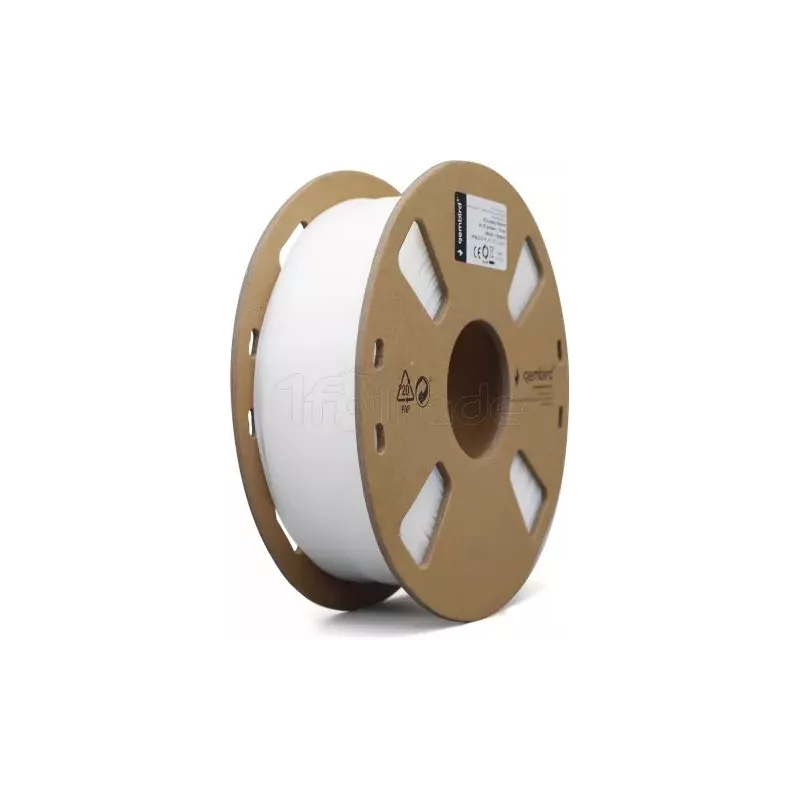 Bobine de Filament PLA 3DGembirdBlanc Ø1.75mm - 1kg | MonPC.Store