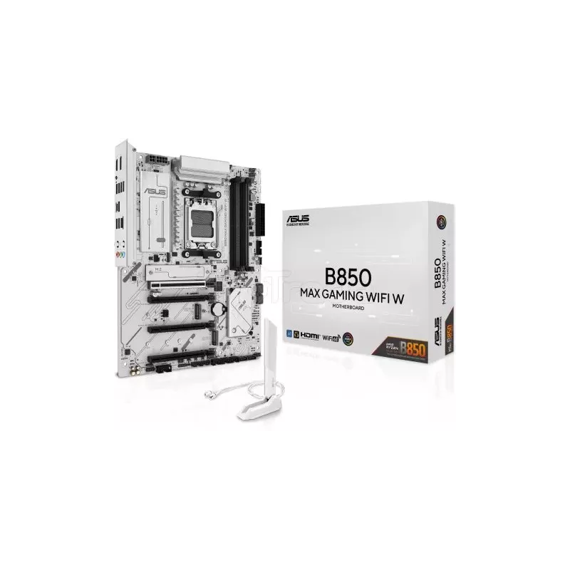 Carte MèreAsusB850 Max Gaming WiFi(AM5) (Blanc) | MonPC.Store