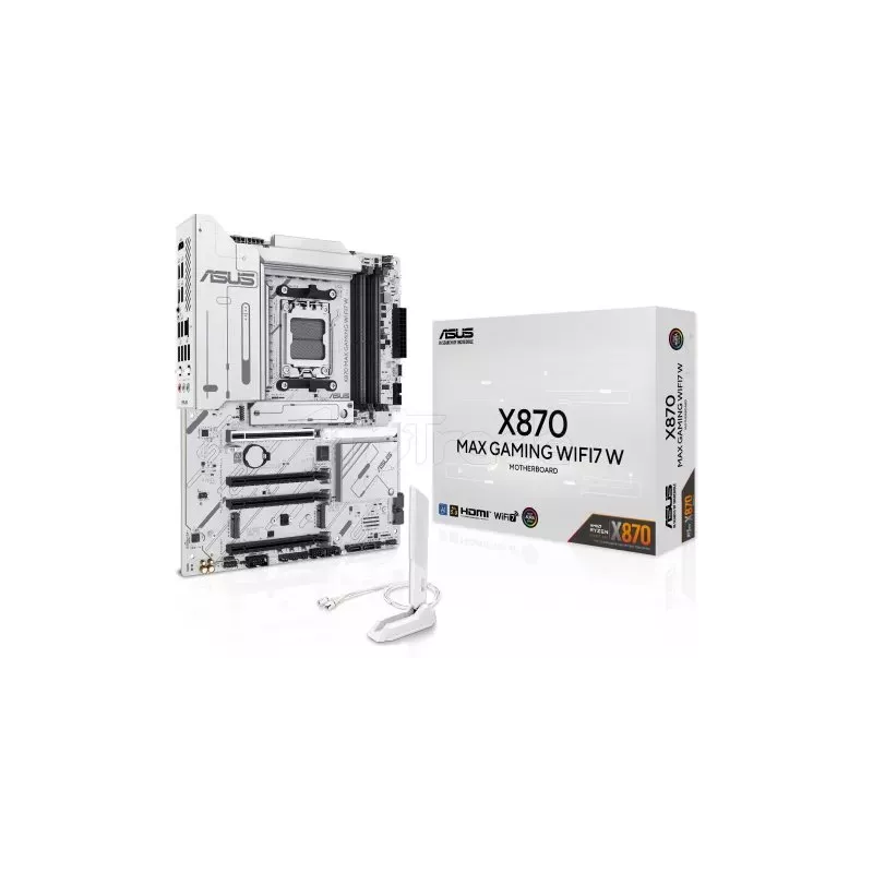 Carte mèreAsusX870 Max Gaming WiFi7 W (AM5) | MonPC.Store