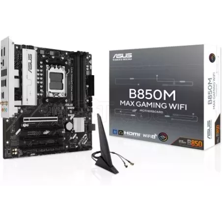Carte MèreAsusB850M Max Gaming WiFi(AMD AM5) Micro ATX | MonPC.Store