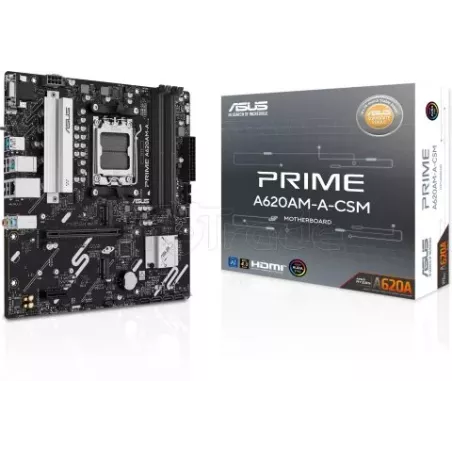 Carte MèreAsusPrime A620AM-A-CSM(AMD AM5) Micro ATX | MonPC.Store