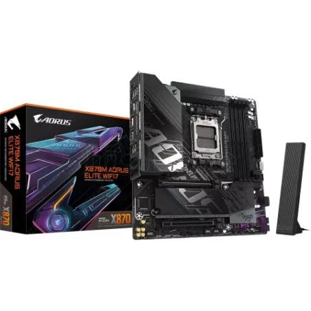 Carte mèreGigabyteX870M Aorus Elite WiFi7 (AM5) Micro… | MonPC.Store