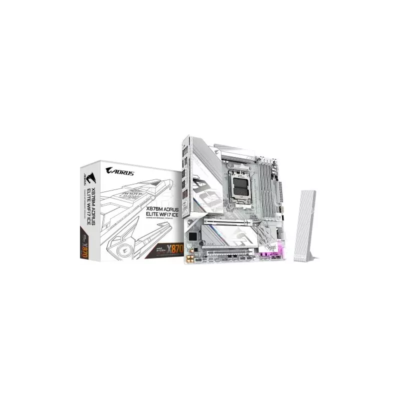 Carte mèreGigabyteX870M AORUS ELITE WIFI7 ICE(AM5)… | MonPC.Store