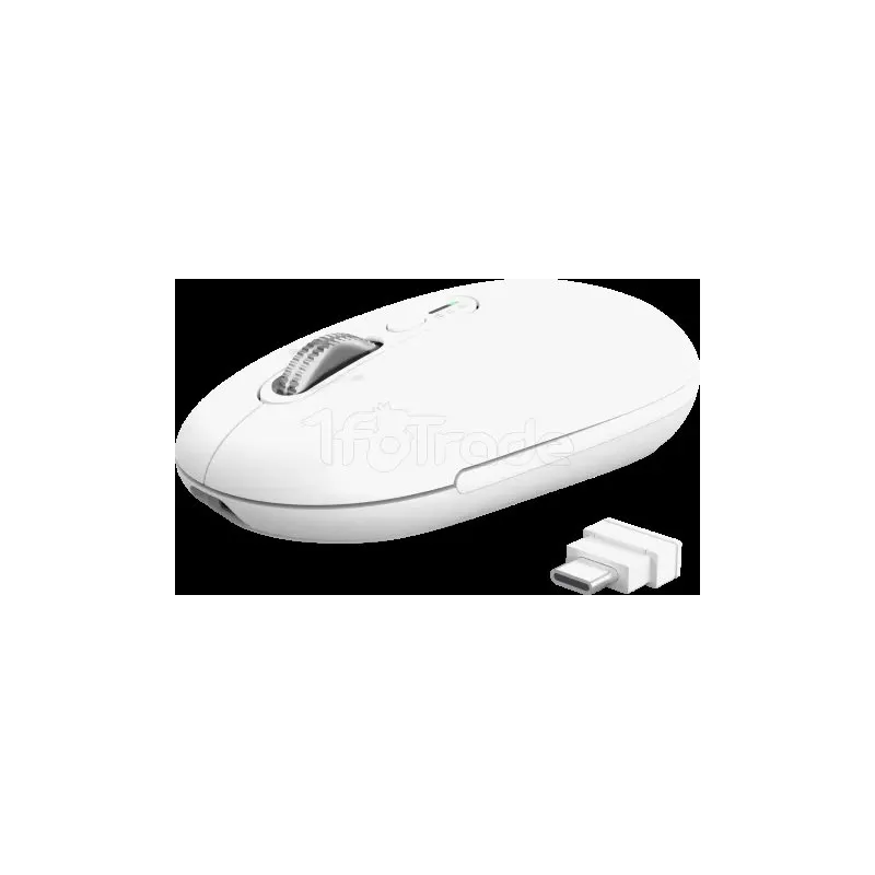 Souris sans filTrustSeron(Blanc) | MonPC.Store