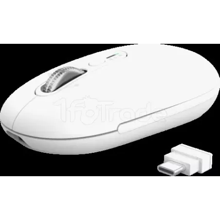 Souris sans filTrustSeron(Blanc) | MonPC.Store