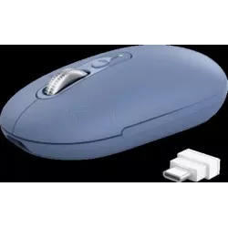 Souris sans filTrustSeron(Bleu) | MonPC.Store